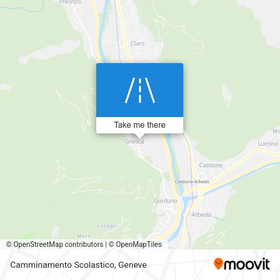 Camminamento Scolastico map