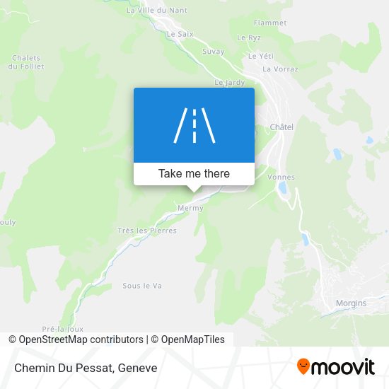 Chemin Du Pessat map