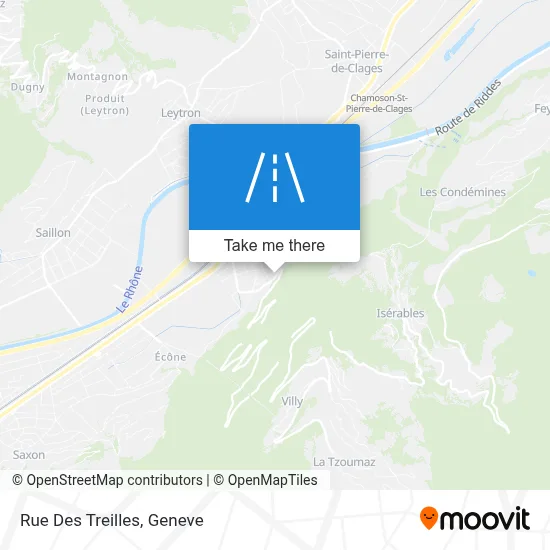 Rue Des Treilles map