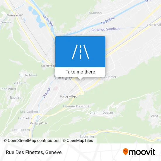 Rue Des Finettes map