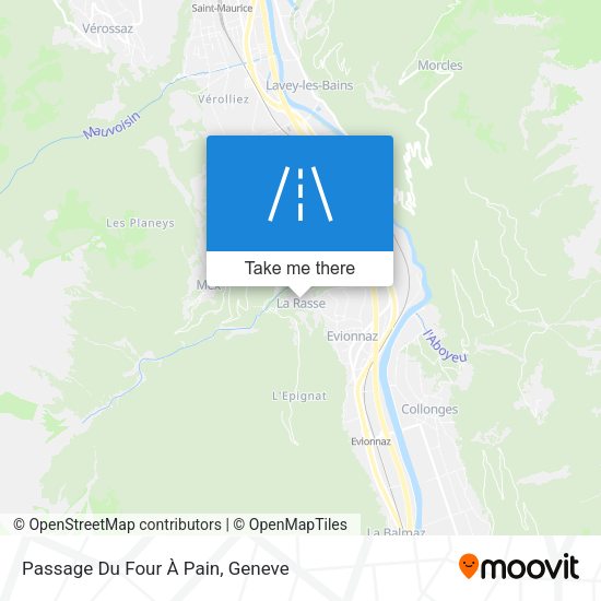 Passage Du Four À Pain map