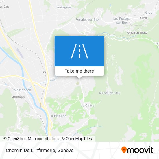 Chemin De L'Infirmerie map