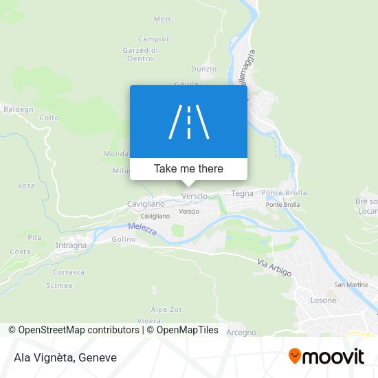 Ala Vignèta map