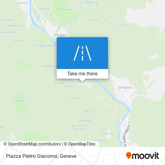 Piazza Pietro Giacomo map
