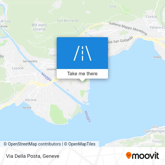 Via Della Posta map
