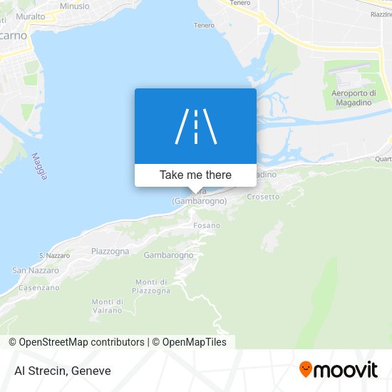 Al Strecin map