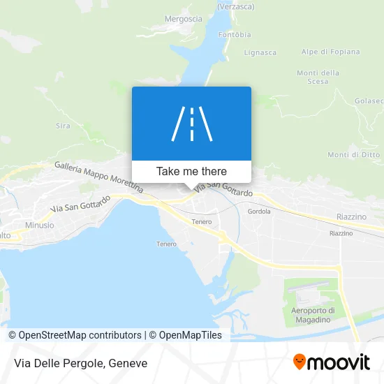 Via Delle Pergole plan