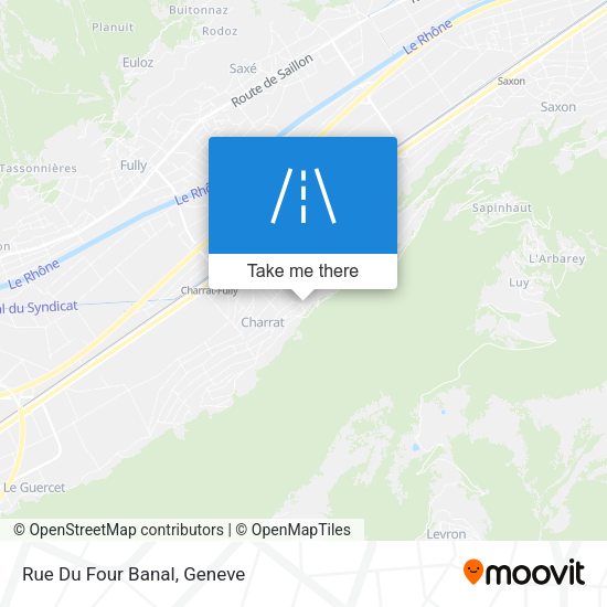 Rue Du Four Banal map