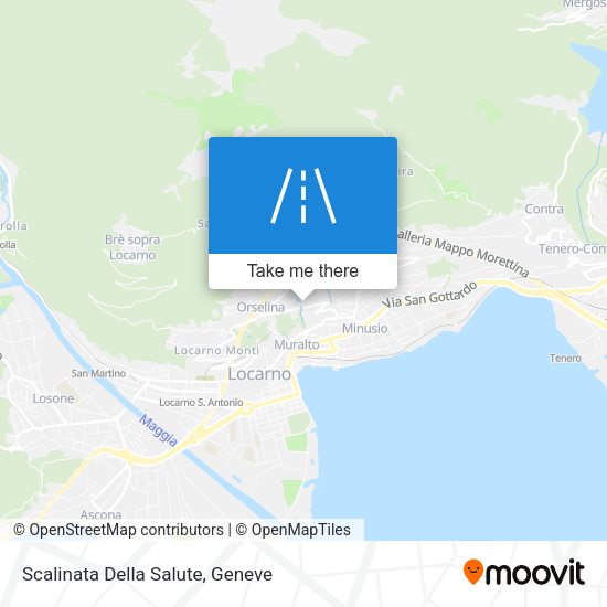 Scalinata Della Salute map