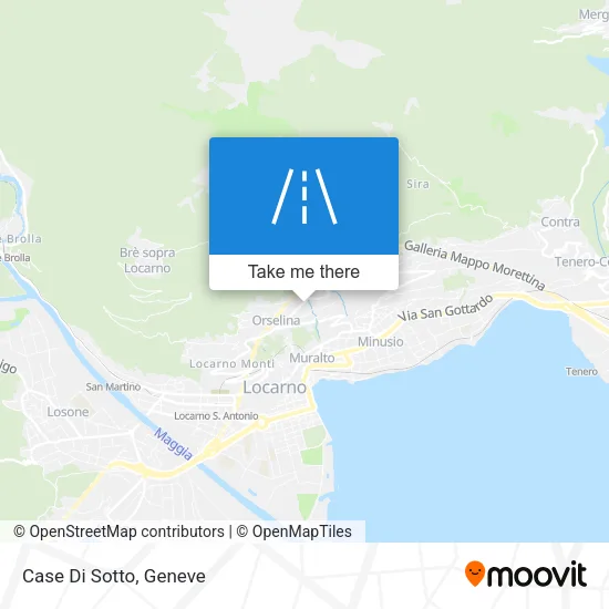 Case Di Sotto map