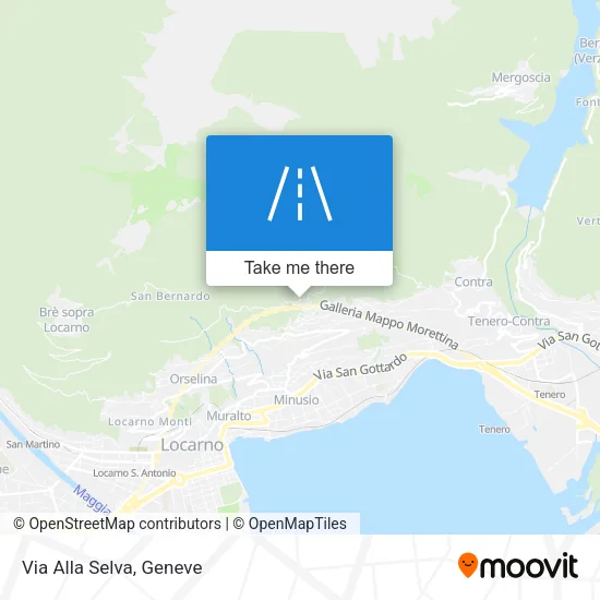 Via Alla Selva map