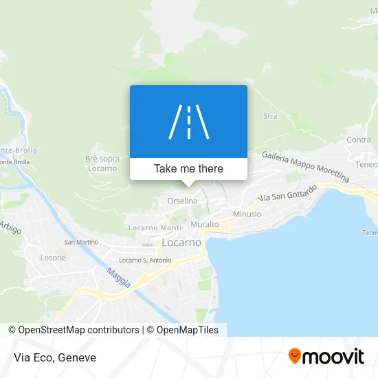 Via Eco map
