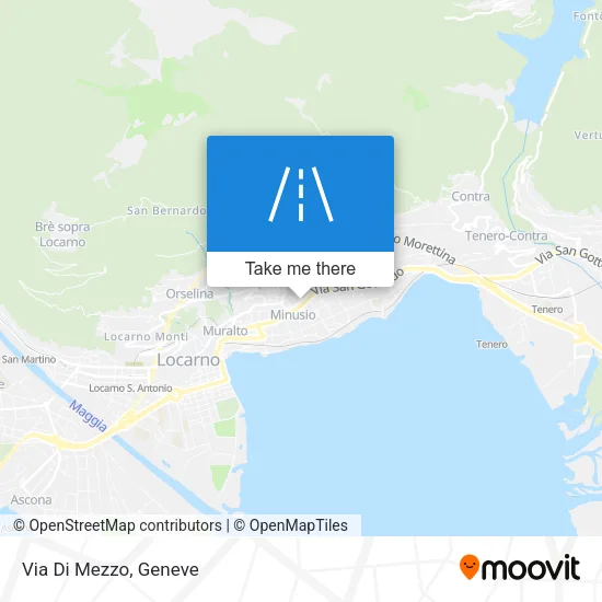 Via Di Mezzo map