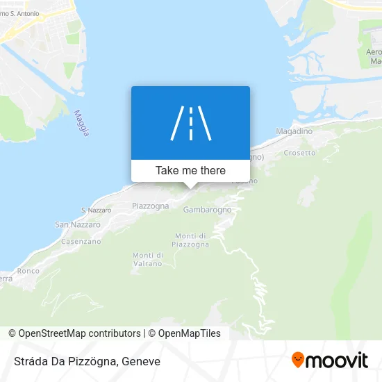 Stráda Da Pizzögna map