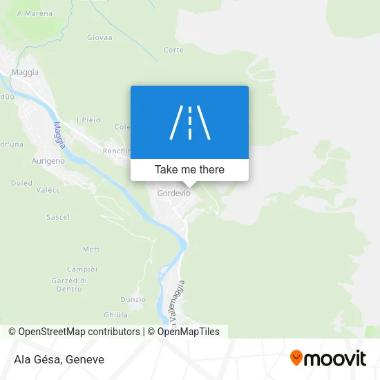Ala Gésa map