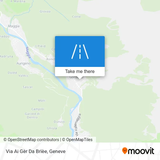 Via Ai Gèr Da Brïèe map