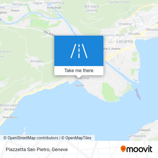 Piazzetta San Pietro map