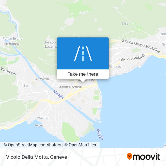 Vicolo Della Motta map