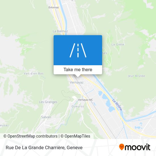 Rue De La Grande Charrière map