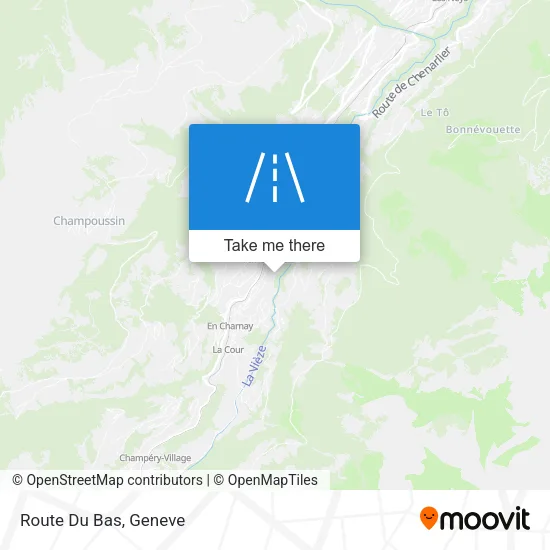 Route Du Bas map