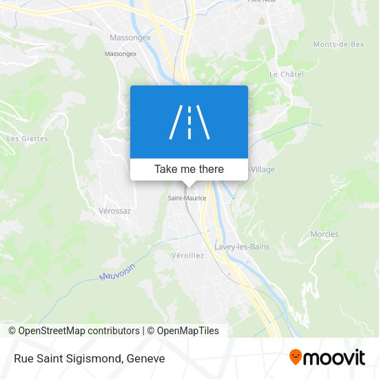 Rue Saint Sigismond map