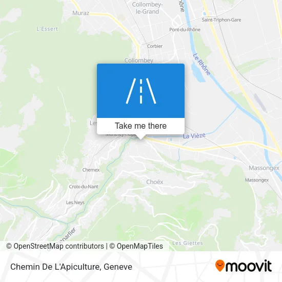 Chemin De L'Apiculture map