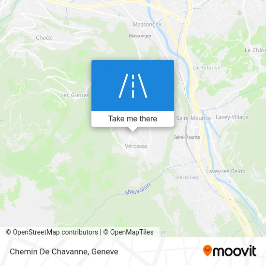 Chemin De Chavanne map