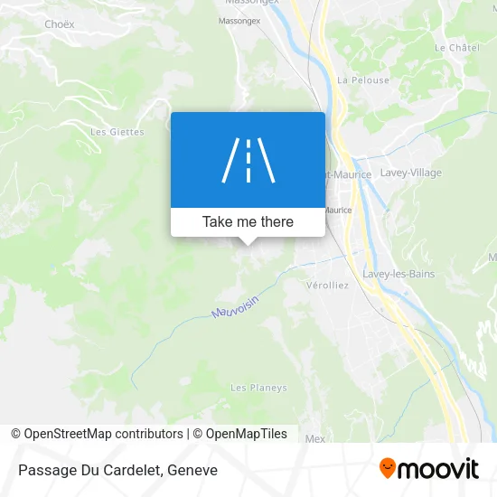 Passage Du Cardelet map