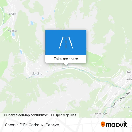 Chemin D'Es-Cadraux map