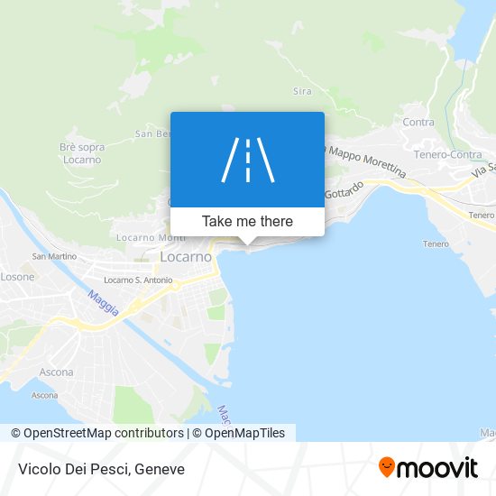 Vicolo Dei Pesci map