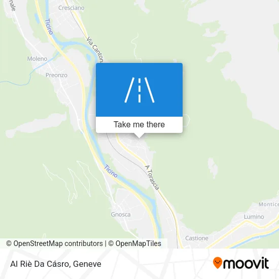 Al Riè Da Cásro map