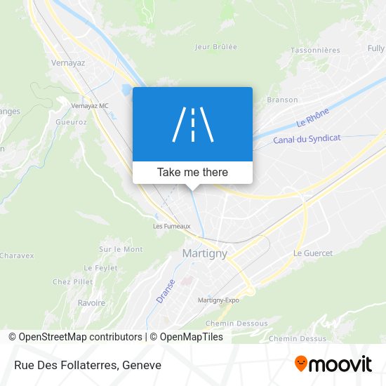 Rue Des Follaterres map