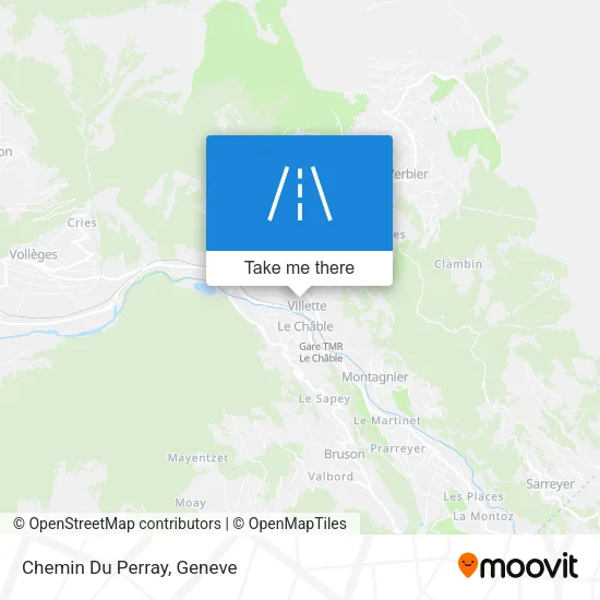 Chemin Du Perray map
