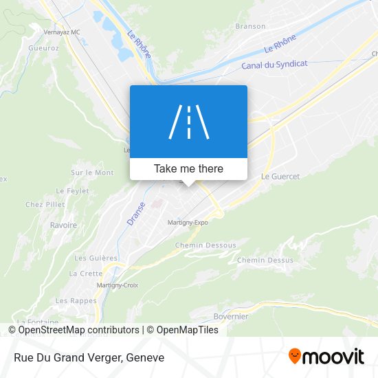 Rue Du Grand Verger map