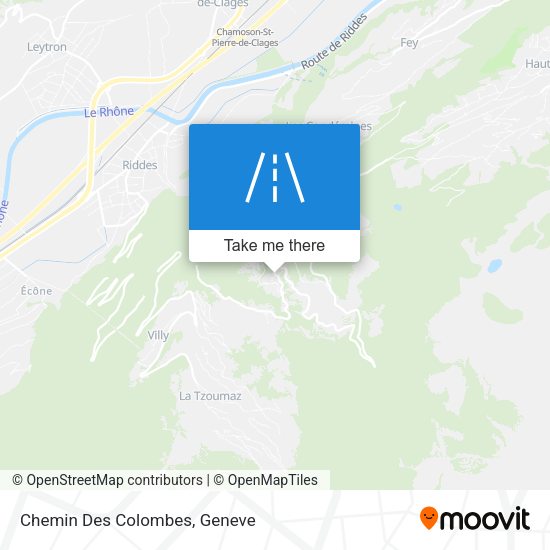 Chemin Des Colombes map