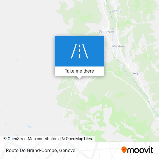 Route De Grand-Combe map