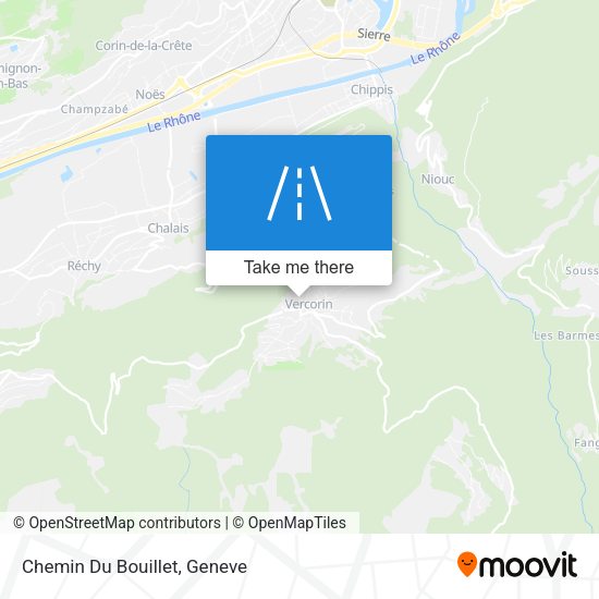 Chemin Du Bouillet map