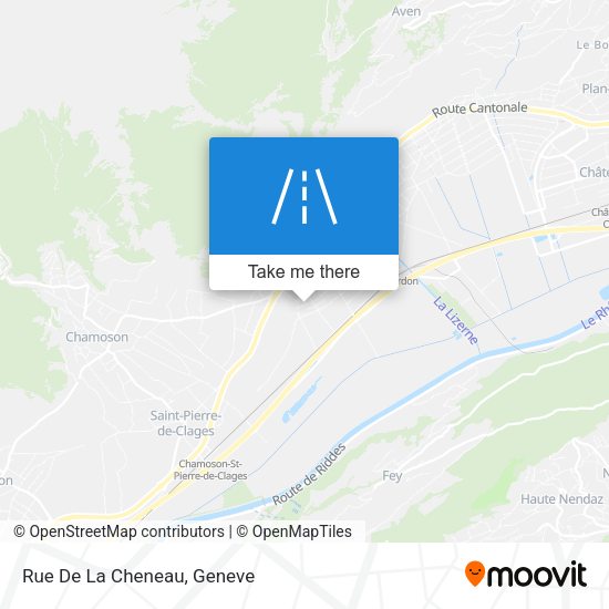 Rue De La Cheneau map