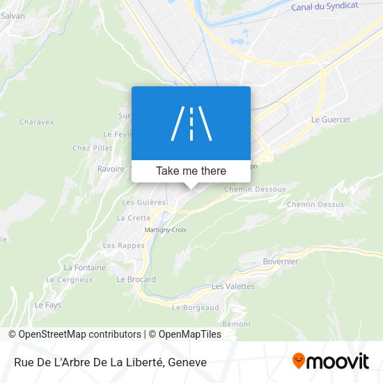 Rue De L'Arbre De La Liberté map
