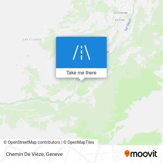 Chemin De Vièze map