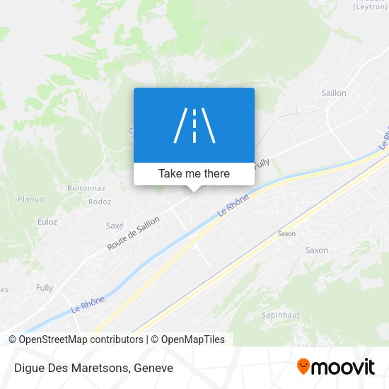 Digue Des Maretsons map