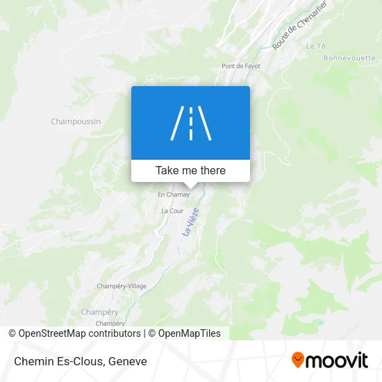 Chemin Es-Clous map