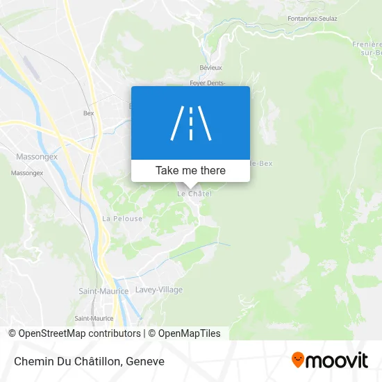Chemin Du Châtillon map