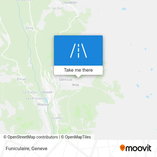 Funiculaire map