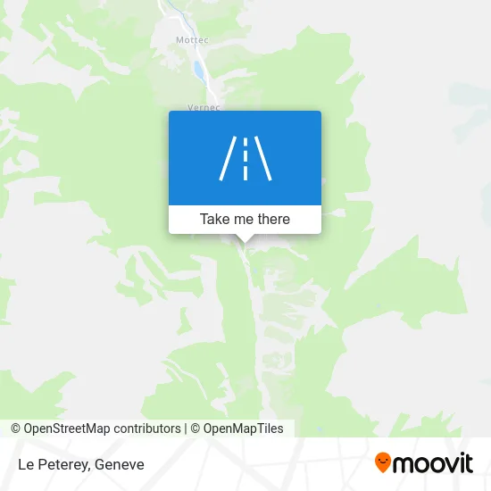 Le Peterey map