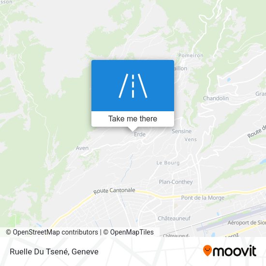 Ruelle Du Tsené map