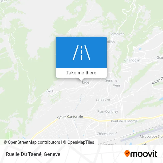 Ruelle Du Tsené map