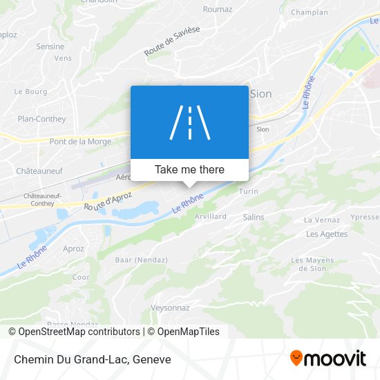 Chemin Du Grand-Lac map
