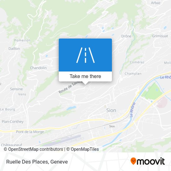 Ruelle Des Places map