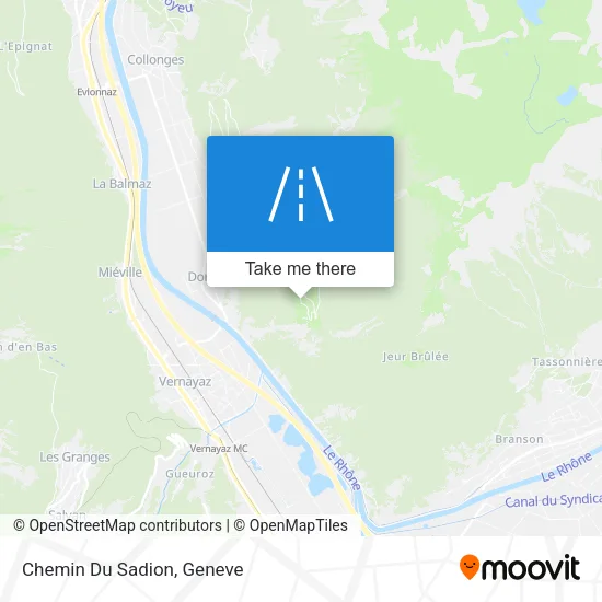 Chemin Du Sadion map